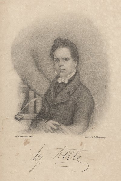 Robert Owen, 1828 by James Reid Lambdin